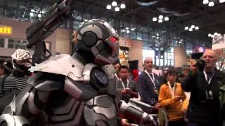 Косплей Мастера Ле: дебют косплея IRON MAN 2.0 на NYCC 2012.