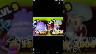 Squidasauras Rex vs Rrarg (Update 28) SpongeBob Tower Defense #spongebobtowerdefense #roblox #edit
