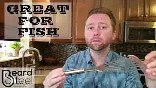 COOK FISH LIKE A PRO - A Beard Steel Spatula Promo