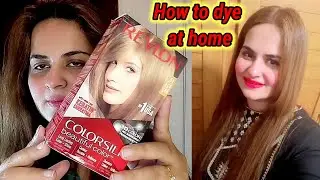How to Dye at home | Revlon carotene colour full hair Dye at home,shade 60