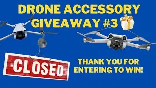 DJI Mini 3 and Mini 3 Pro Drone Accessory Giveaway, Number 3!