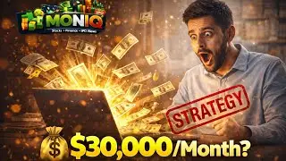 How to Earn money online | 30,000 Dollar Mahina income?! | Yeh Scam Nahin, Strategy Hai @MoniqUrdu 