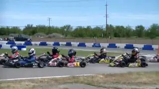 Norcal Outlaw Davis highlight Reel By West Coast Karters