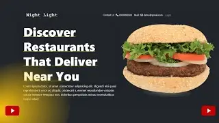 How To Make Website Using HTML & CSS | Restaurant Website Using HTML & CSS #html #css