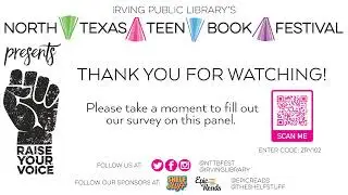 NTTBF Presents: Raise Your Voice Author Panel