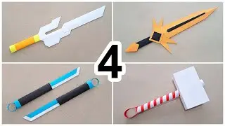 4 ЛУЧШИХ ОРИГАМИ ИЗ БУМАГИ | ВЕСЕЛЫЕ И ПРОСТЫЕ УРОКИ ОРИГАМИ