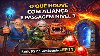 CALL OF DRAGONS F2P/LOWSPENDER  EP. 11 PASS 3 /OQUE HOUVE COM A ALLIAN&Ccedil;A?