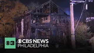 Burlington, New Jersey fire destroys home; no injuries reported