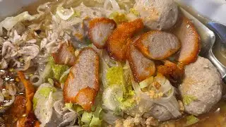 Ep 736ก๋วยเตี๋ยวหมูแดงต้มยำ