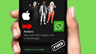 iPhone Whatsapp : Whatsapp Avatar option not showing : Problem Solve : 2024