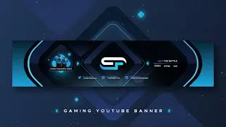 How to Make a Gaming YouTube Channel Banner on Android Mobile in PixelLab