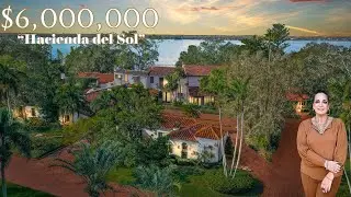 Inside $6 MILLION - Addison Mizner Inspired Estate | 205 Hacienda Drive, Merritt Island, Florida