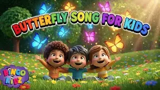 Butterfly Song for Kids Fun 3D Animated Nursery Rhymes
