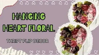 Heart Floral Hanging
