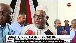 Government urged to prioritize settlement of squatters in the Coast