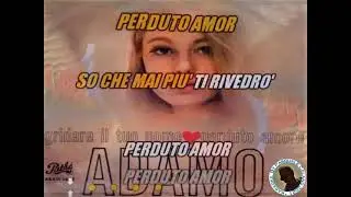 Adamo   Perduto amor KARAOKE FAIR USE