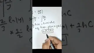 variable separable Example 6 | First Order Differential Equations