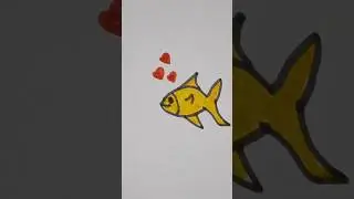 fish drawing tutorial🐠 #kids#kids drawing# fish#kids color box#colours#viralshorts
