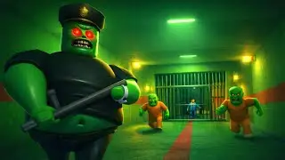 Zombie Barry&rsquo;s Prison Run | Can We Escape The Zombie Prison Alive? 😱 | Roblox Gameplay