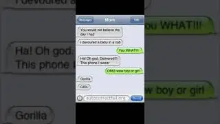 Funny Auto Correct Text Fails!
