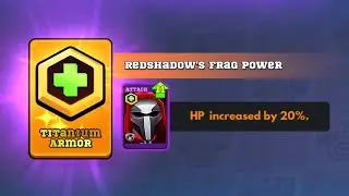 Completed Season 20 Challenge Red Shadow Frag power (Frag Pro shooter)