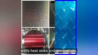 Embossed Mirror Thin Anodized Aluminum Alloy Sheet/Aluminum Plate