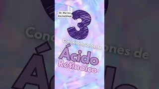 💜&Aacute;cido retinoico &iquest;C&oacute;mo usarlo?✨ #dermatologo #retinol #piel #skincare #cuidadodelapiel