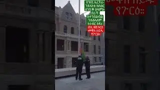 Eritrean Flag Raising in everywhere.#Eritrean  #Eritrea #EritreaPrevails #culture  #unity #peace