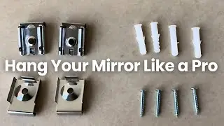 Spring Mirror Clips | Easy and Secure Solution for Hanging Heavy Mirrors