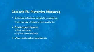 Cold and Flu Preventative Measures