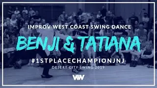 West Coast Swing | Benji Schwimmer + Tatiana Mollmann | 1st Place Champion JJ Allskate - DCS
