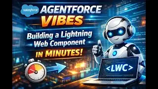 Agentforce Vibes: Building a Lightning Web Component in Minutes#agentforce #salesforcedevelopers