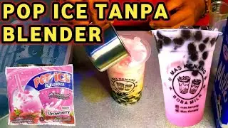 POP ICE BOBA / BUBBLE KEKINIAN tanpa BLENDER