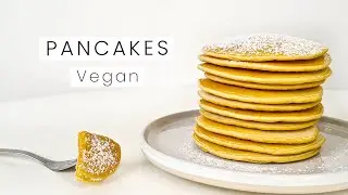 Pancakes Vegan Moelleux & Vanillés (SANS oeufs & lait animal)