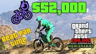 GTA Online Junk Energy Time Trial Mount Chiliad East [Beat Par Time] 4k 60FPS