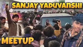 Sanjay yaduvanshi meet up || ambedkar nagar|| #awadhisinger#vlog