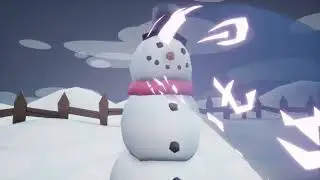 How To Build A Snowman - Indie Horror Game(GAMEPLAY)