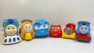 Satisfying with Unboxing HABA Transport Vehicles Thomas Train Ambulance Fire Truck Rescue | ASMR