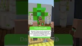 #minecraft #minecrafmemes #minecrafthumor #dailyemerald #gaming #minecraftlaughs