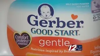 US Sues Gerber Over Claims on Infant Formula