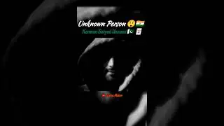 Kamran Saiyed Usmani Scared by Unknown Person😲 | Shocking Incident in India 🇮🇳 🚩#shorts #india #bjp