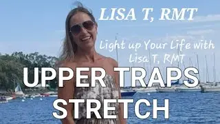 Stretch & Breath - Upper Traps Stretch- Positive Energy, Lisa T RMT #streching #selfcare #healing