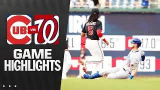 Cubs vs. Nationals Game Highlights (6/5/25) | MLB Highlights