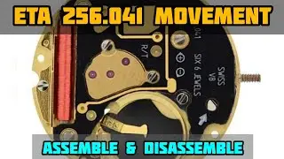 How To Service ETA 256.041 Swiss Made Quartz Movement | Assembly And Disassembly | SolimBD