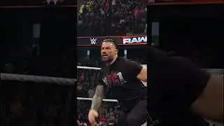 what a spear 👿 |ROMAN REIGN ATTITUDE 👿 #wwe #wweraw #romanreigns #trending #viral