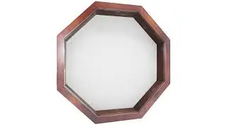 Hankelhaus octagon shadow box frame
