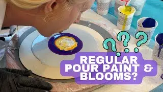 CAN You Use the Bloom Technique with Regular Pour Paint?  Let&rsquo;s Experiment and See&hellip;🔬