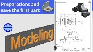 Part -24 #prectice #drawing-3 #tutorial #design #nx #software #mechanical #beginners #ug