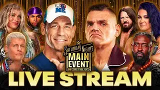 WWE Saturday Night's Main Event 42 LIVE STREAM Reactions - John Cena's FINAL Match