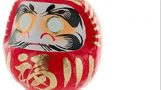 Daimonya Daruma Doll - Made in Japan - 4.7